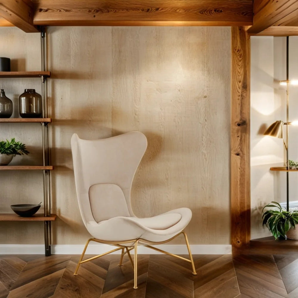 Krēsls Dot Design Varde samta  78x98x43 cm bordo - N1 Home