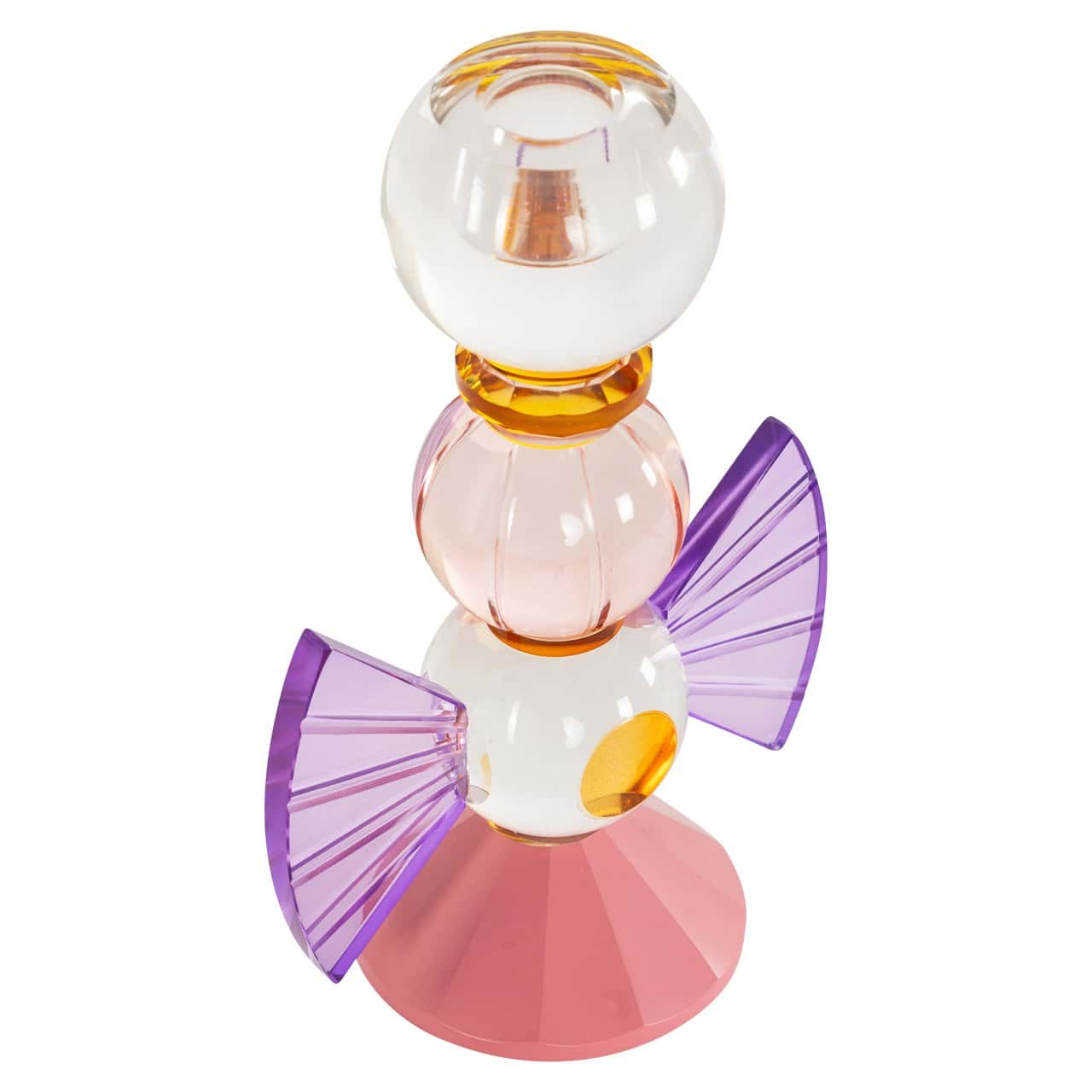 Svečturis Liony Richmond Interiors 19/12/7,5 cm rozā - N1 Home