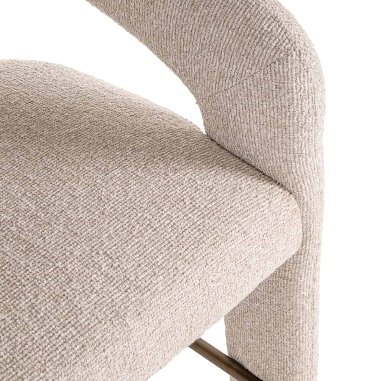 Krēsls Belle Richmond Interiors 56/56/94 cm biscotti