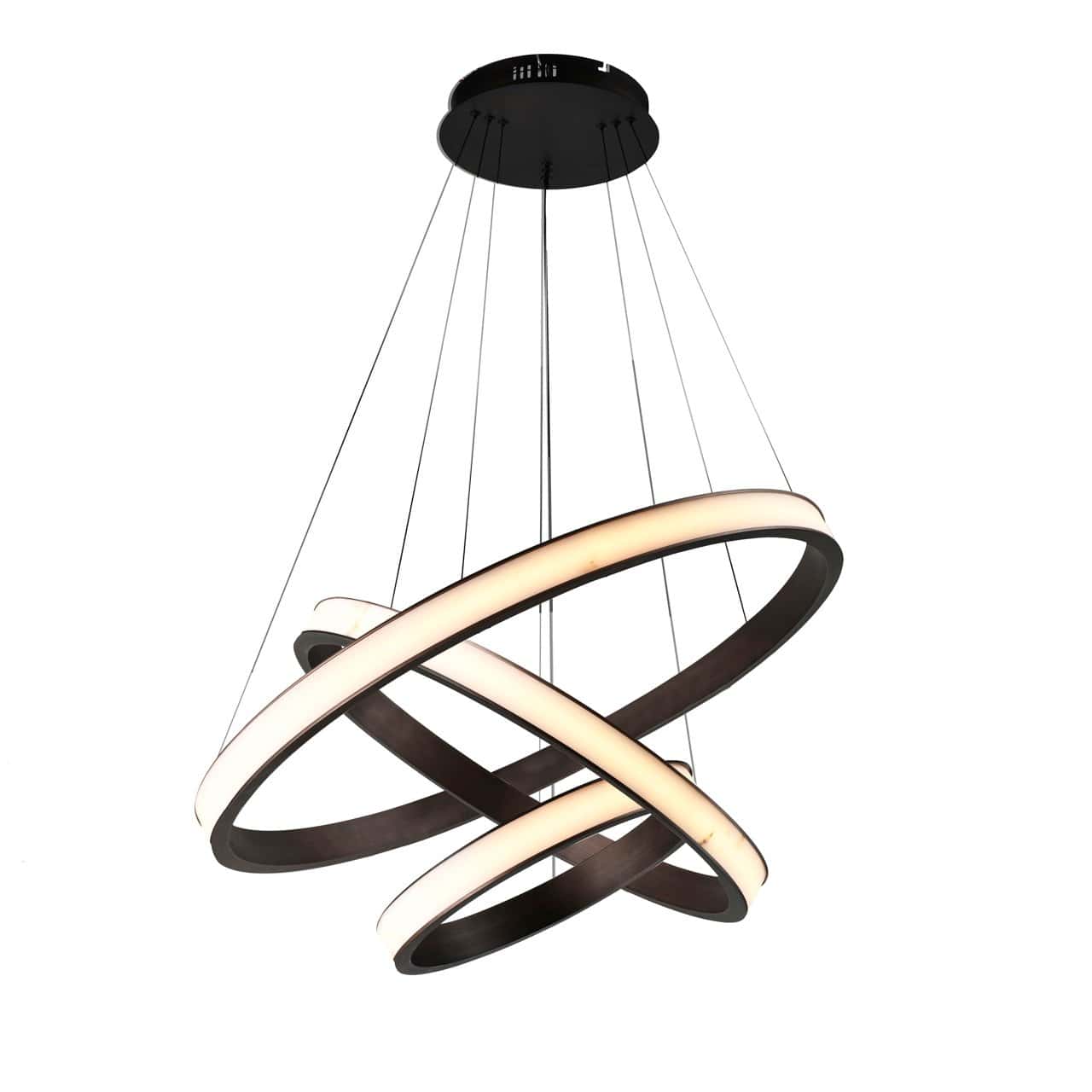 Griestu lampa Aurevia Richmond Interiors 80/80/120 cm brass antique