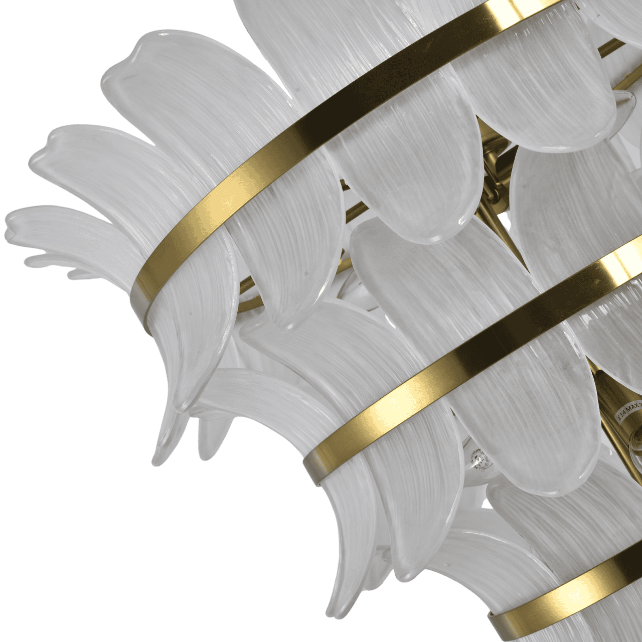 Griestu lampa Ameline Richmond Interiors 60/60/56 cm brass antique