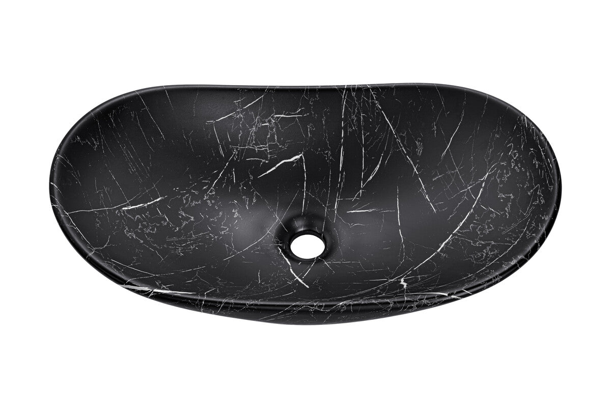 Izlietne Lens 61/15/36 cm melns - N1 Home