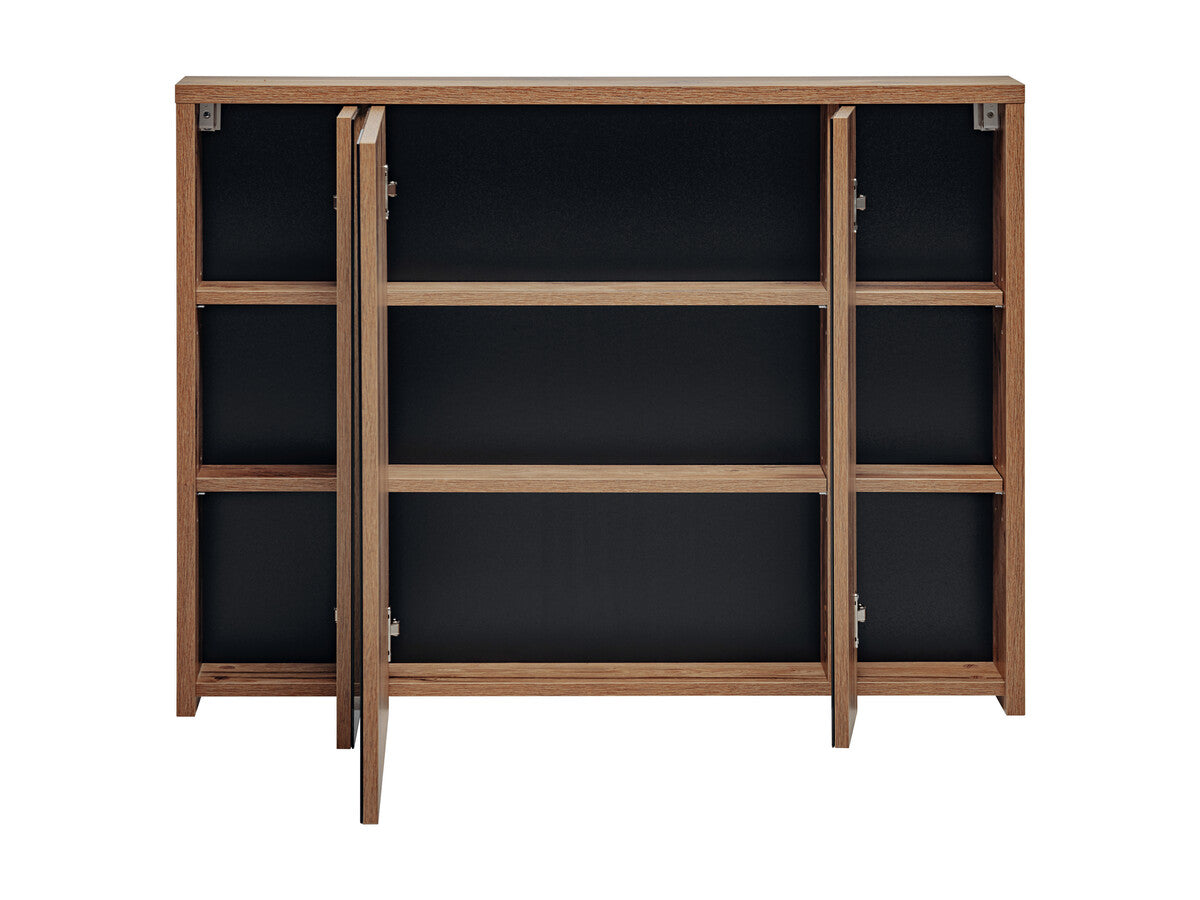 Vannas istabas skapīs ar spogulis Hamp 100/74/16 cm  hantona ozols - N1 Home