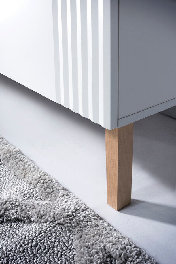 Vannas istabas mēbeļu komplekts Fija A 100 cm balts - N1 Home