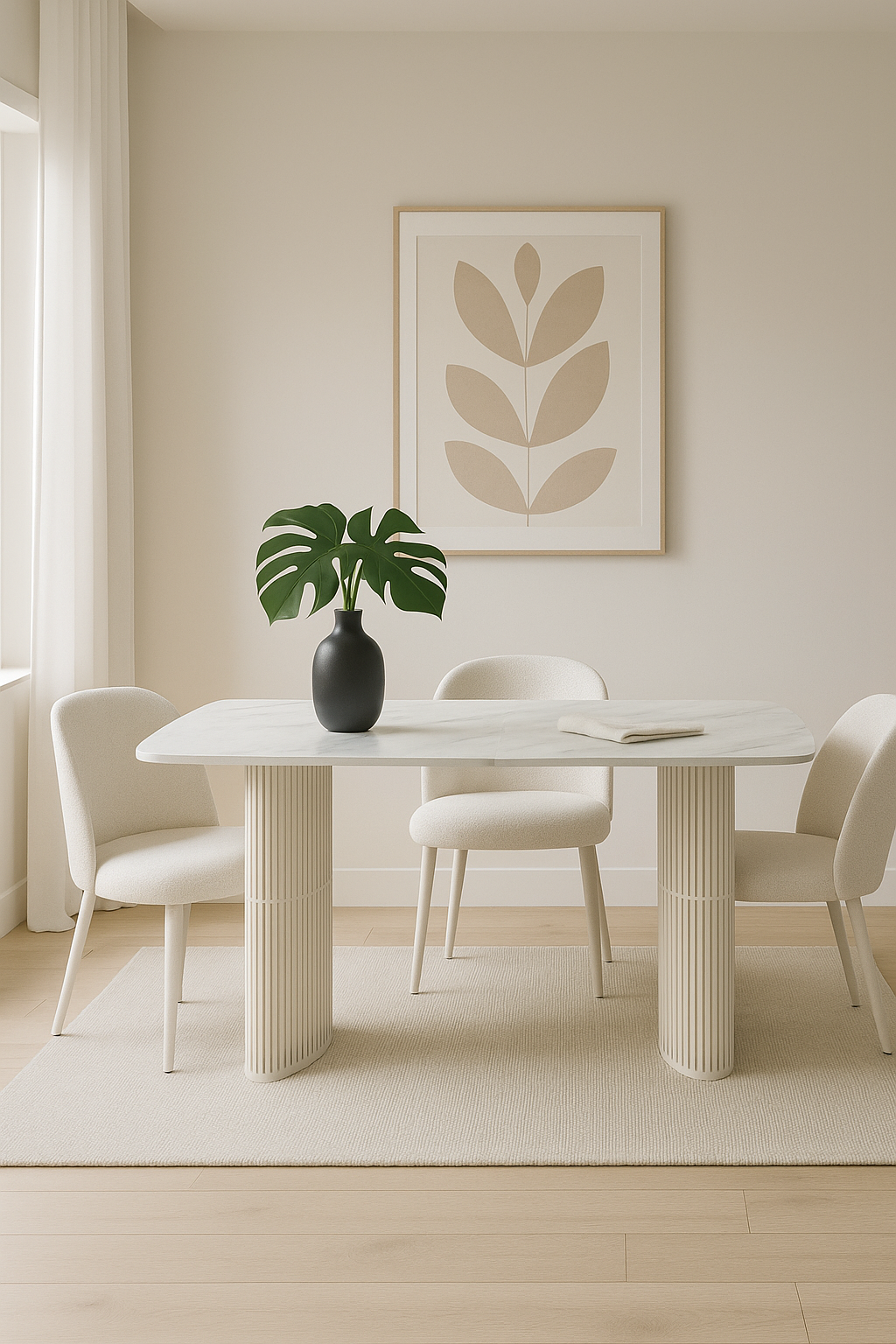 Galds Arco 160;180;200/76/90 cm melns/kašmirs