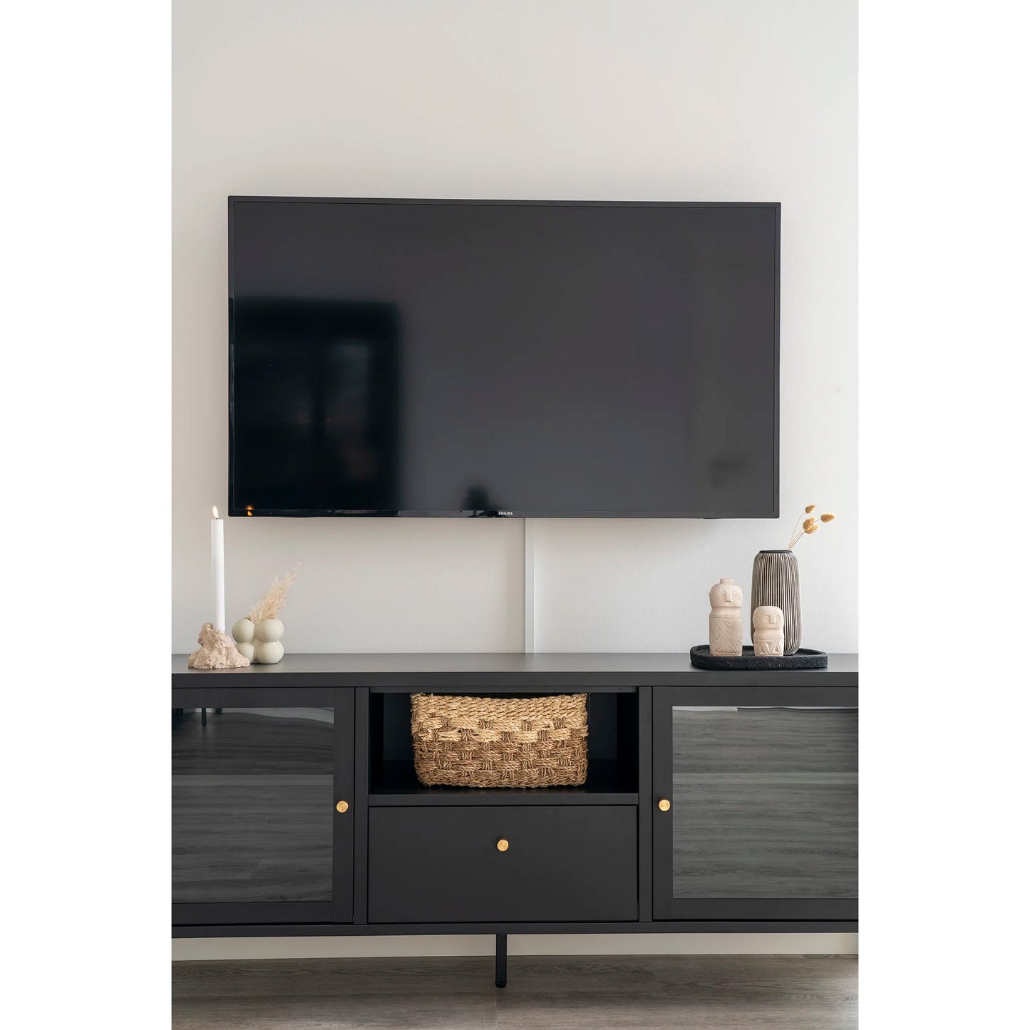TV skapis Dalib 150/35/60 cm melns