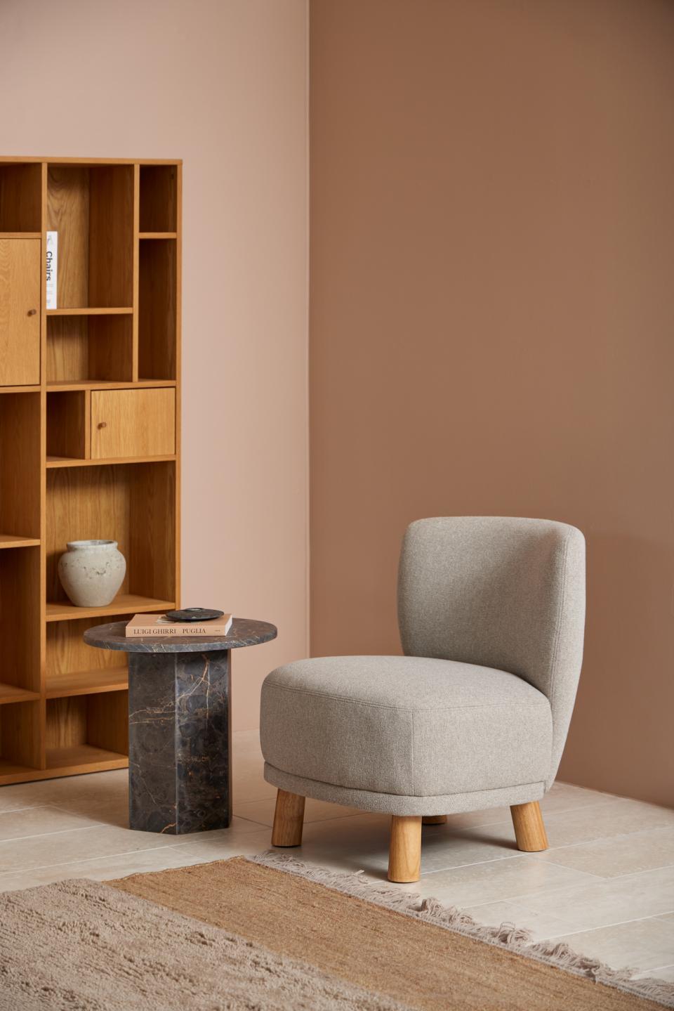 Kafijas galds Nax 50x50 cm brūns - N1 Home