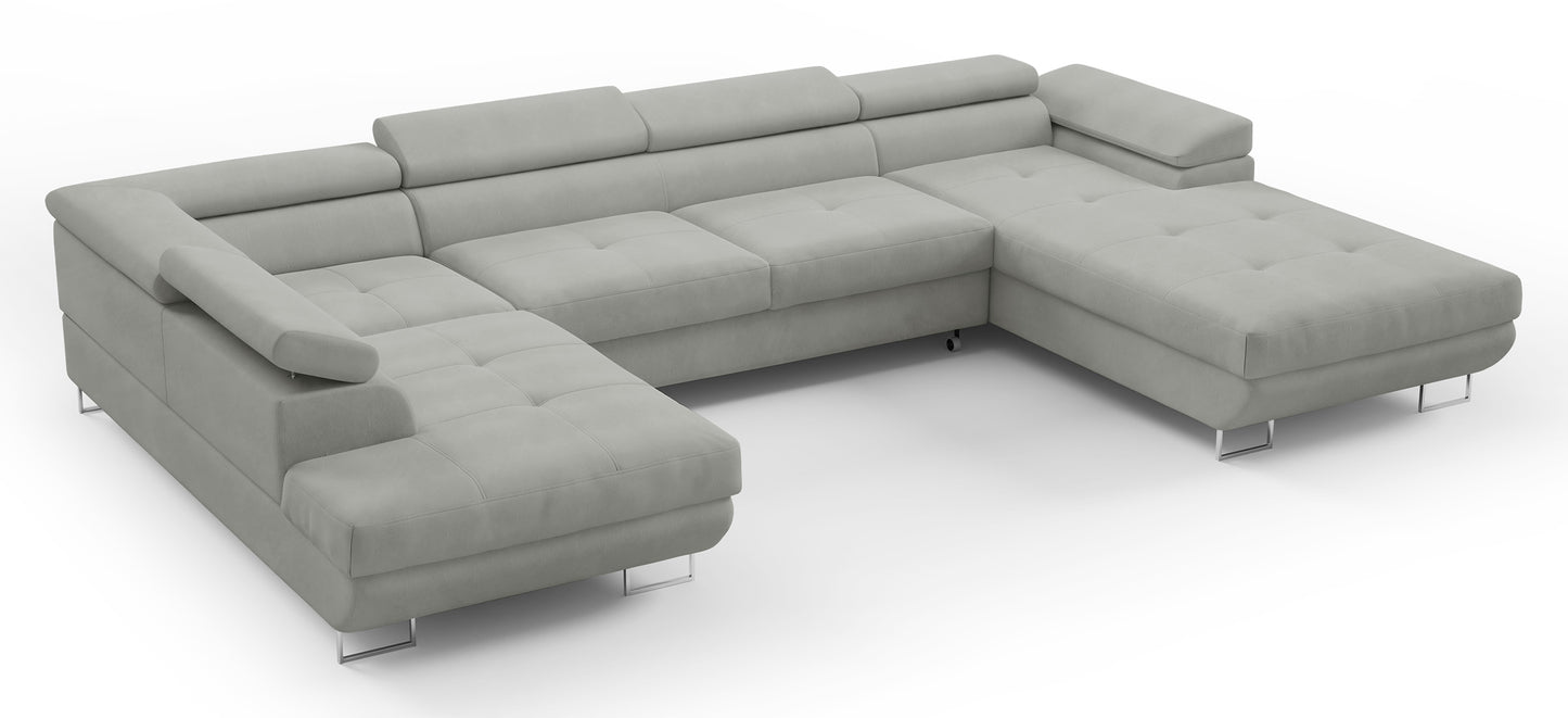 Dīvāns Nola 345/90/205 cm Gerra 65 - N1 Home