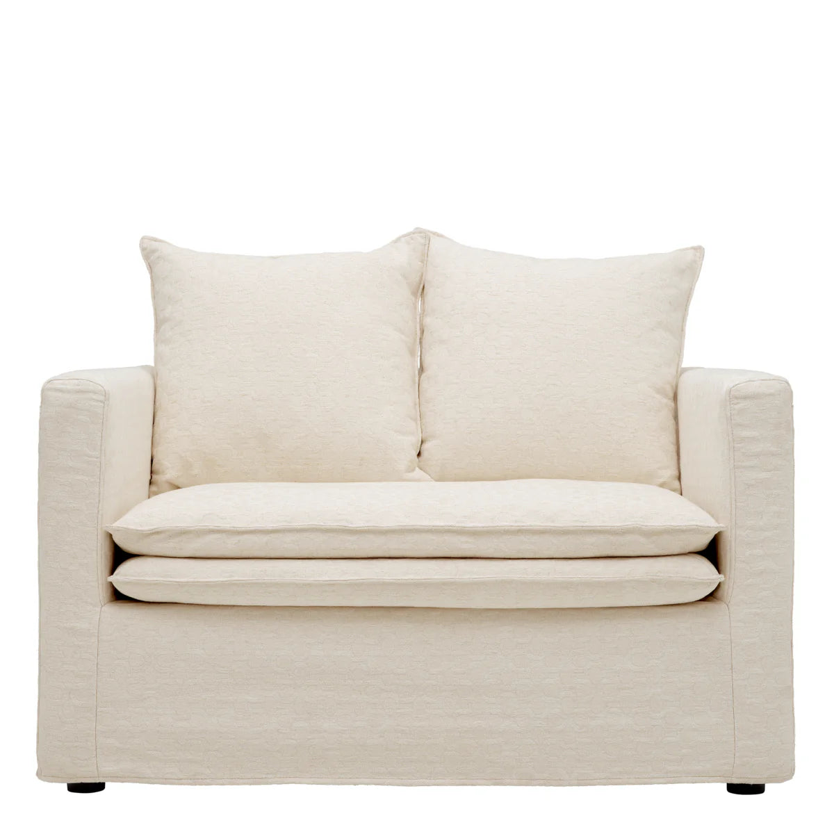 Krēsls Montgomery Eichholtz 118/100/91 cm Sunbeam off-white