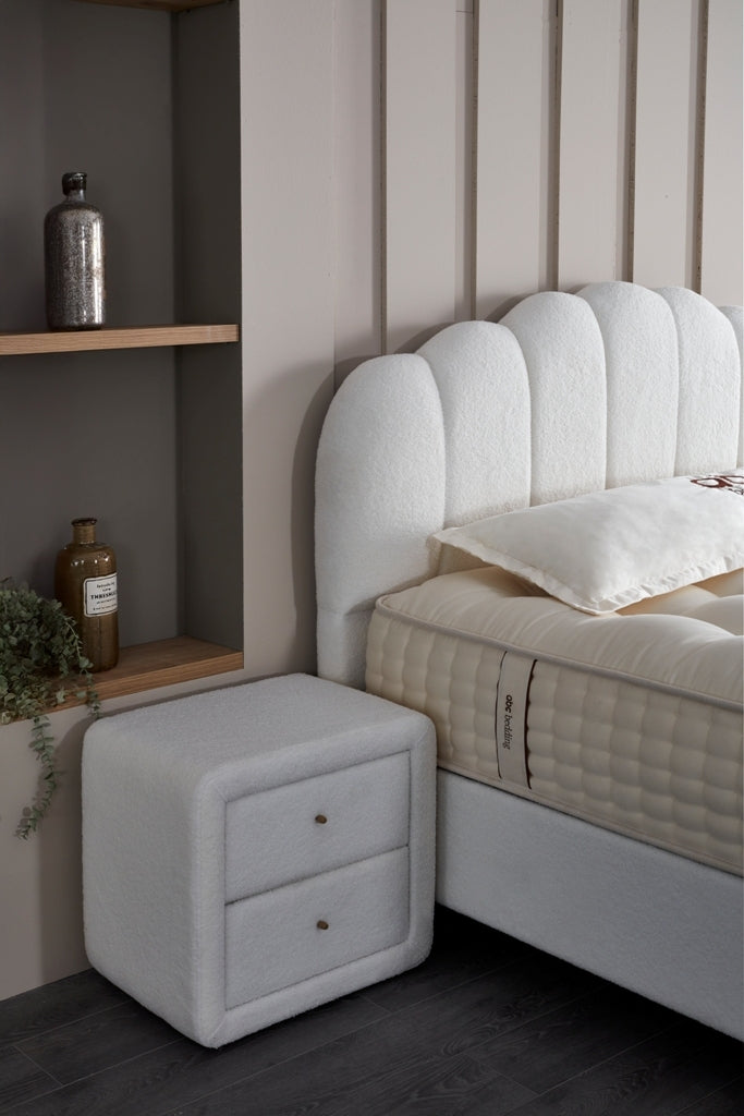 Gulta Champy 90;120;140;160;180/200 cm krēms - N1 Home