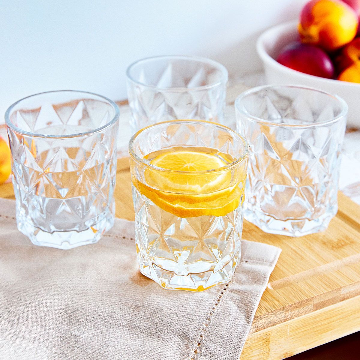 Glāžu komplekts (4) Luns 290 ml caurspīdīgs - N1 Home