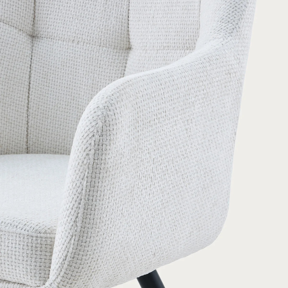 Krēsls Comols 58/59/84 cm ekru