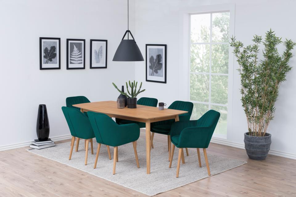 Krēsls Emil 57/61/83 cm pudele zaļš - N1 Home