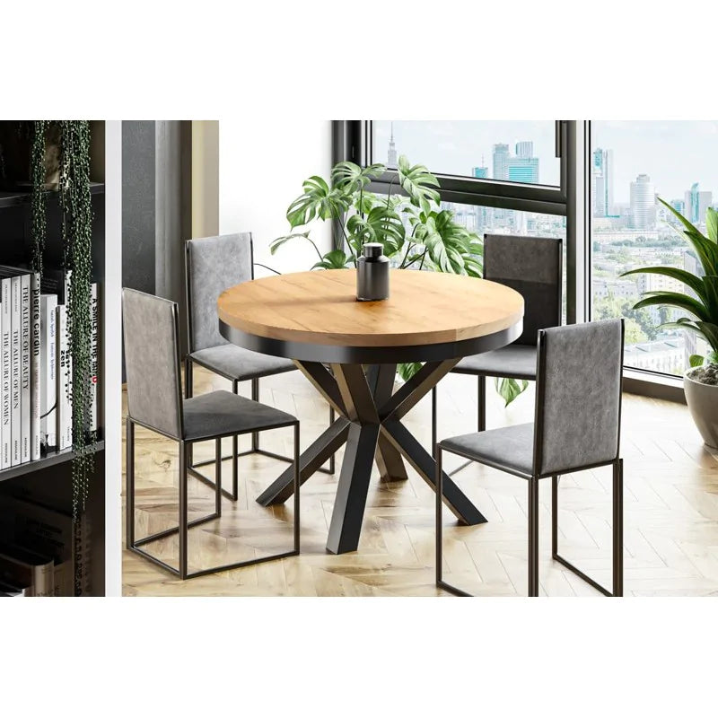 Galds Narv 100/176 cm Amatniecības zelta ozols - N1 Home