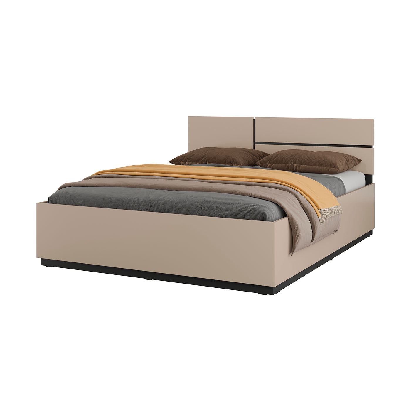 Gulta Krosit kolekcija 160;180/200 cm congo/melns