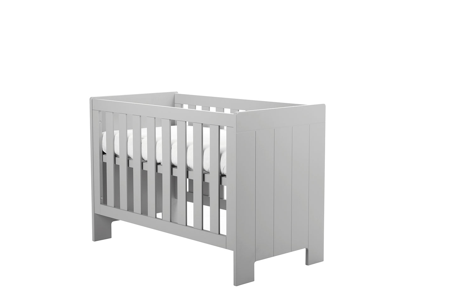 Gulta ar matraci CAMU 120/60 cm pelēks - N1 Home