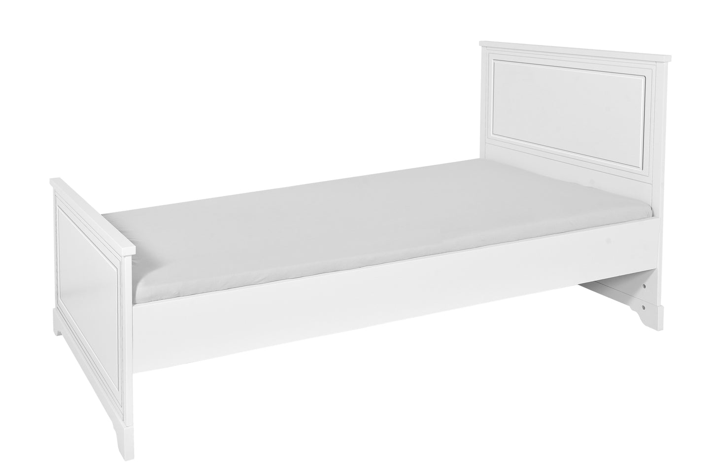 Gulta Melia 95,2 cm x 206,9 cm x 95,6 cm balts - N1 Home