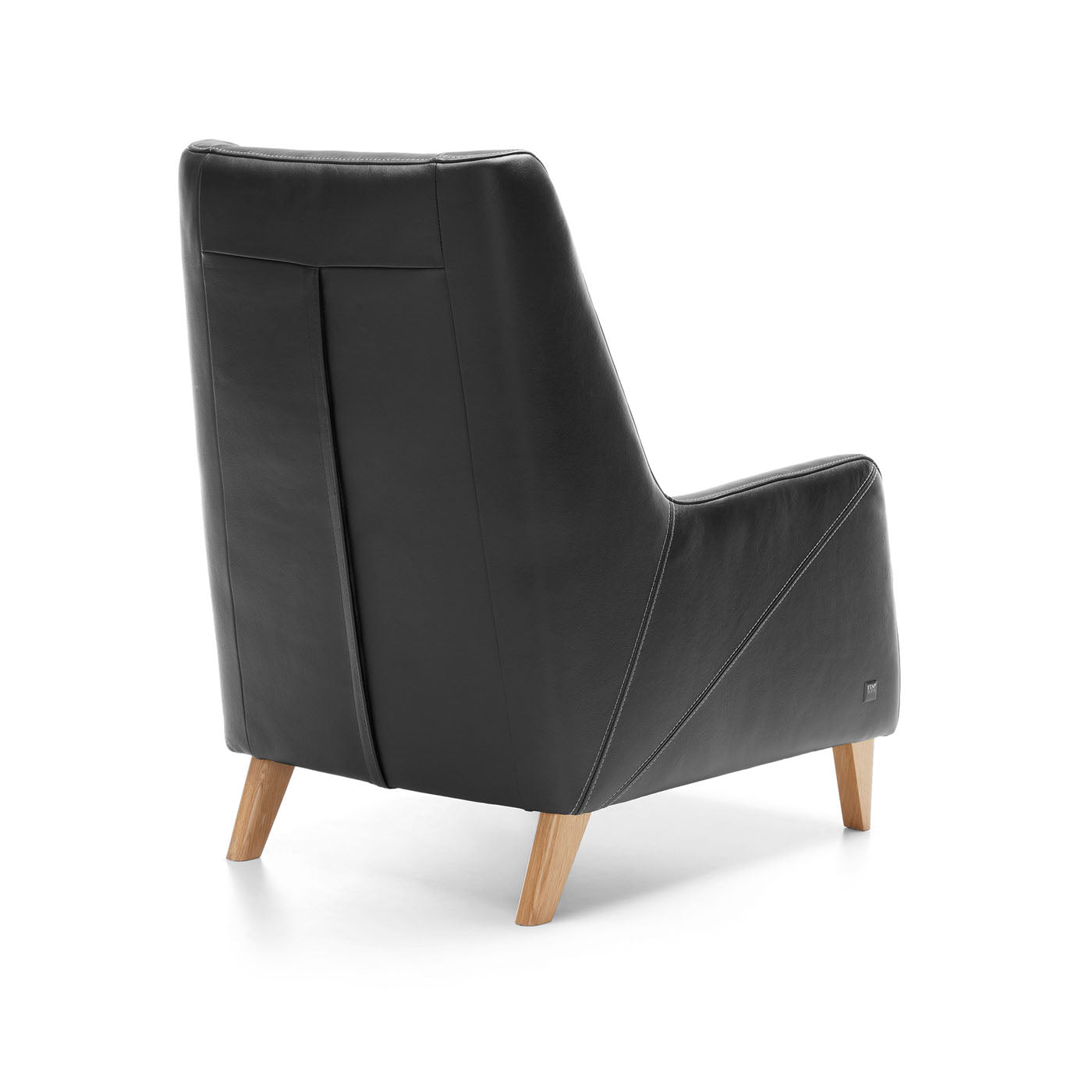 Krēsls Fiors 74/102/94 cm melns (adā)