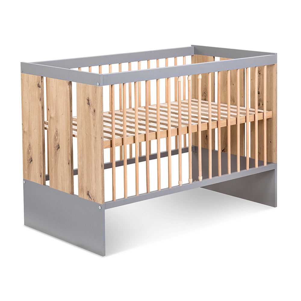 Gulta ALANA 124 /85 /66 cm grafīts-ozols - N1 Home