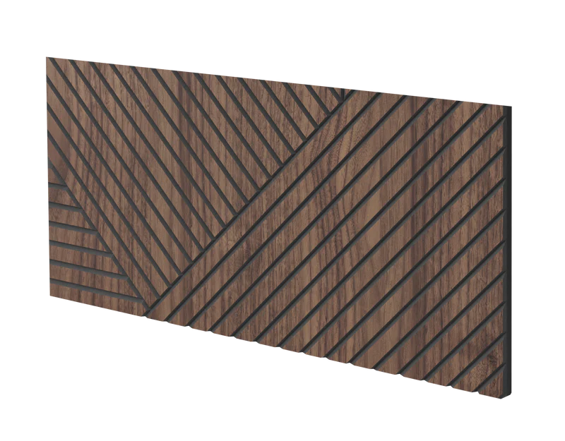 Frēzēti paneļi Sevilli 60/30 cm Amerikāņu valrieksts