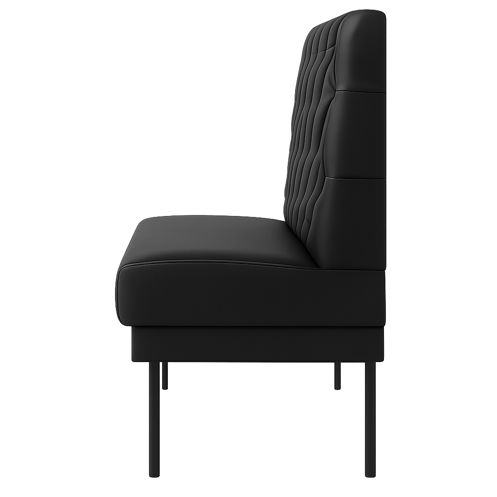 Sofa Presta Lounge 100/65/49 cm melns