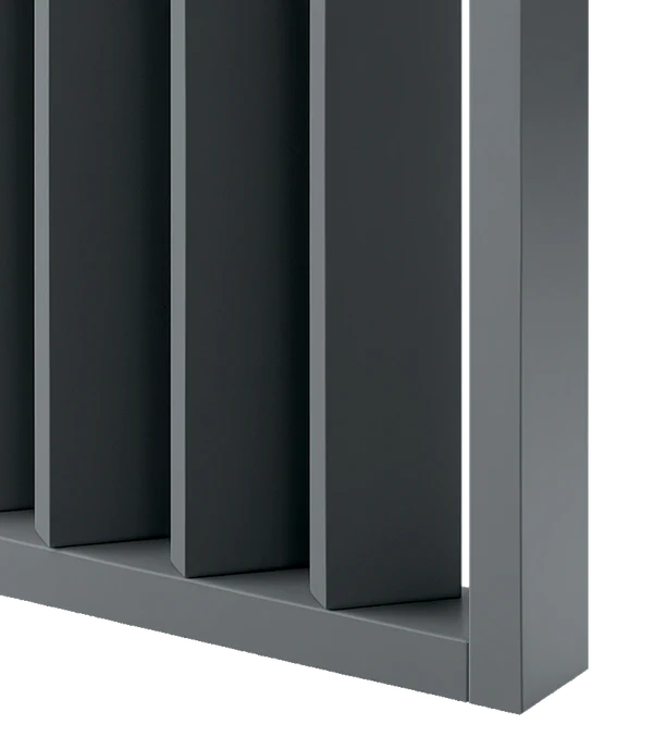 Starpsiena ar pamatni Glosa 99/200 cm Grafits