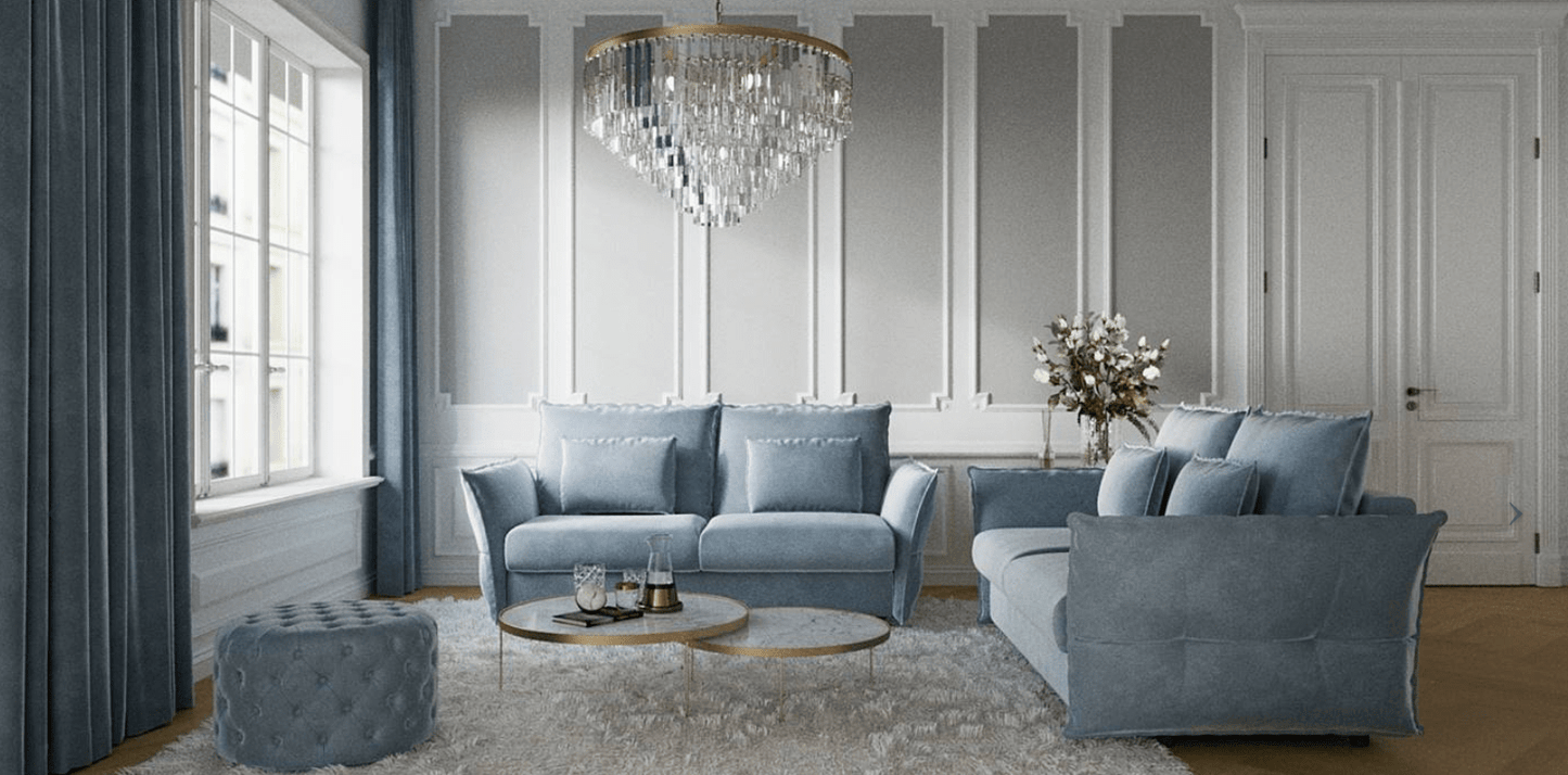 Dīvāns Verona Befame 195/98/106; 221/98/106 cm vino