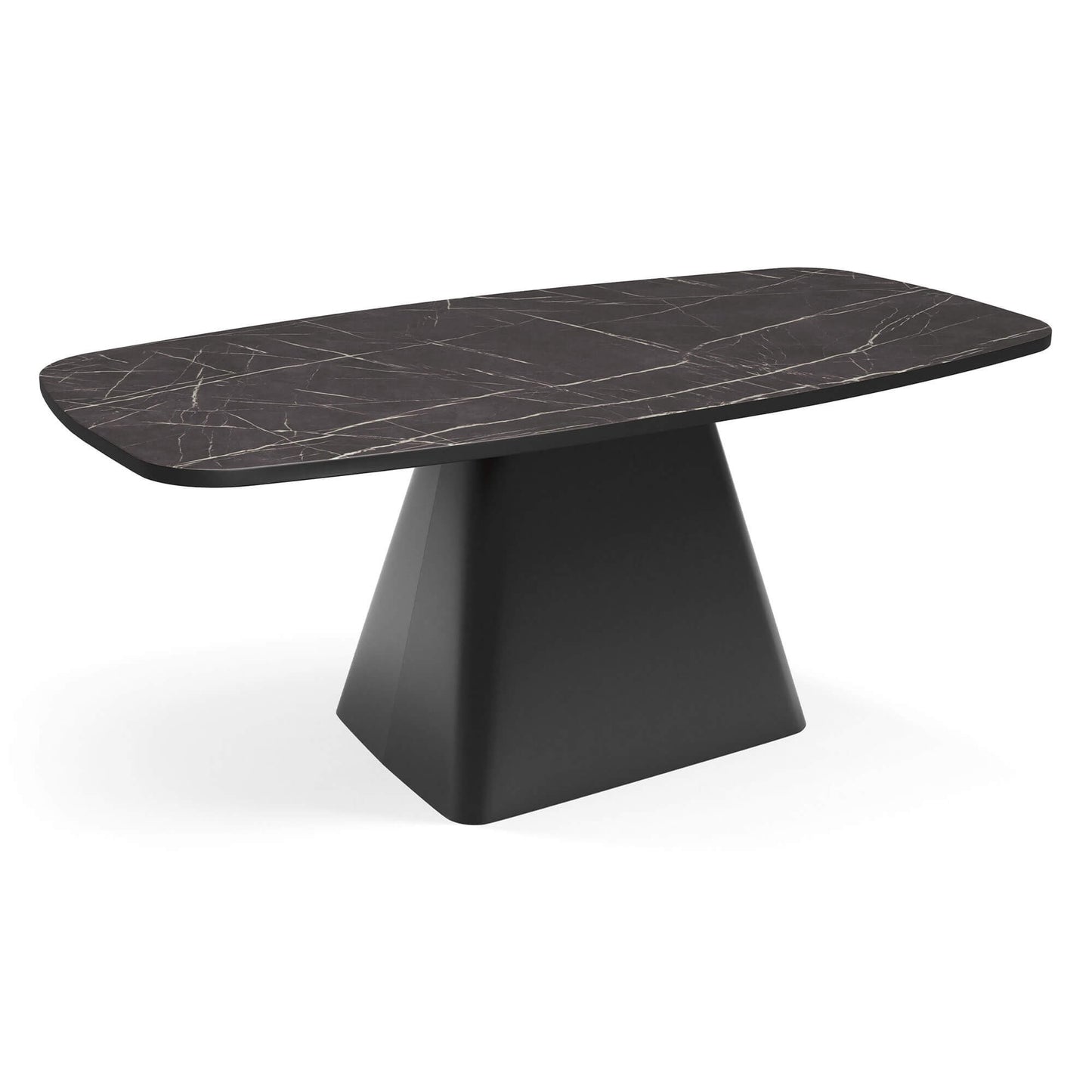 Kafijas galds Noil 120/60/48 cm melns Pietra Grigio - N1 Home