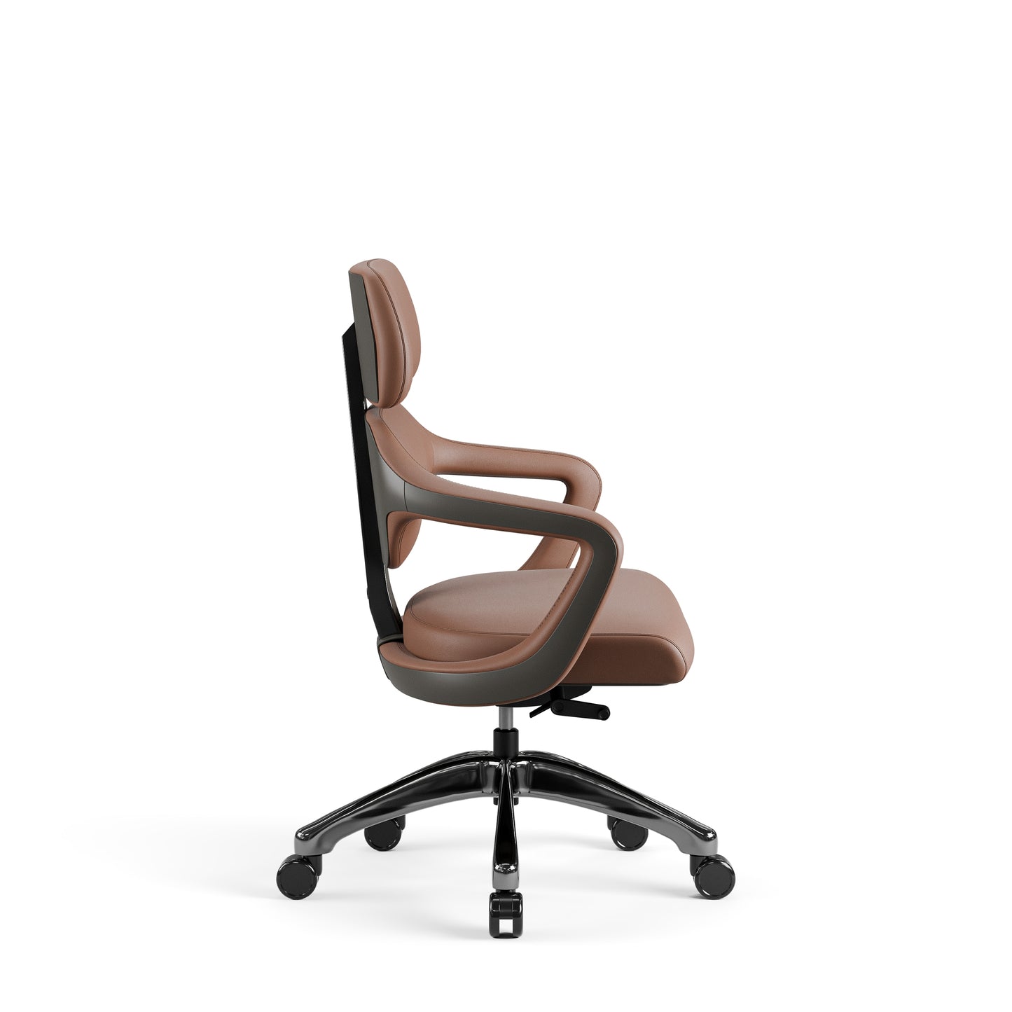 Krēsls V - Mo 121.5-131/55/69 cm brūns - N1 Home