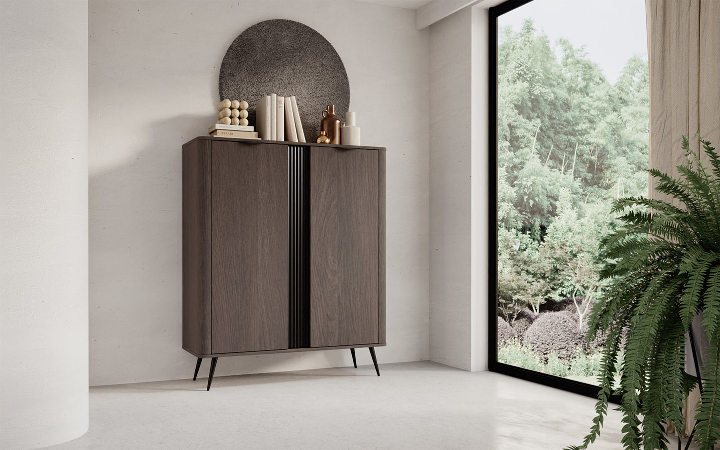 Kumode Verto 134/113/38 cm Dunin ozols - N1 Home