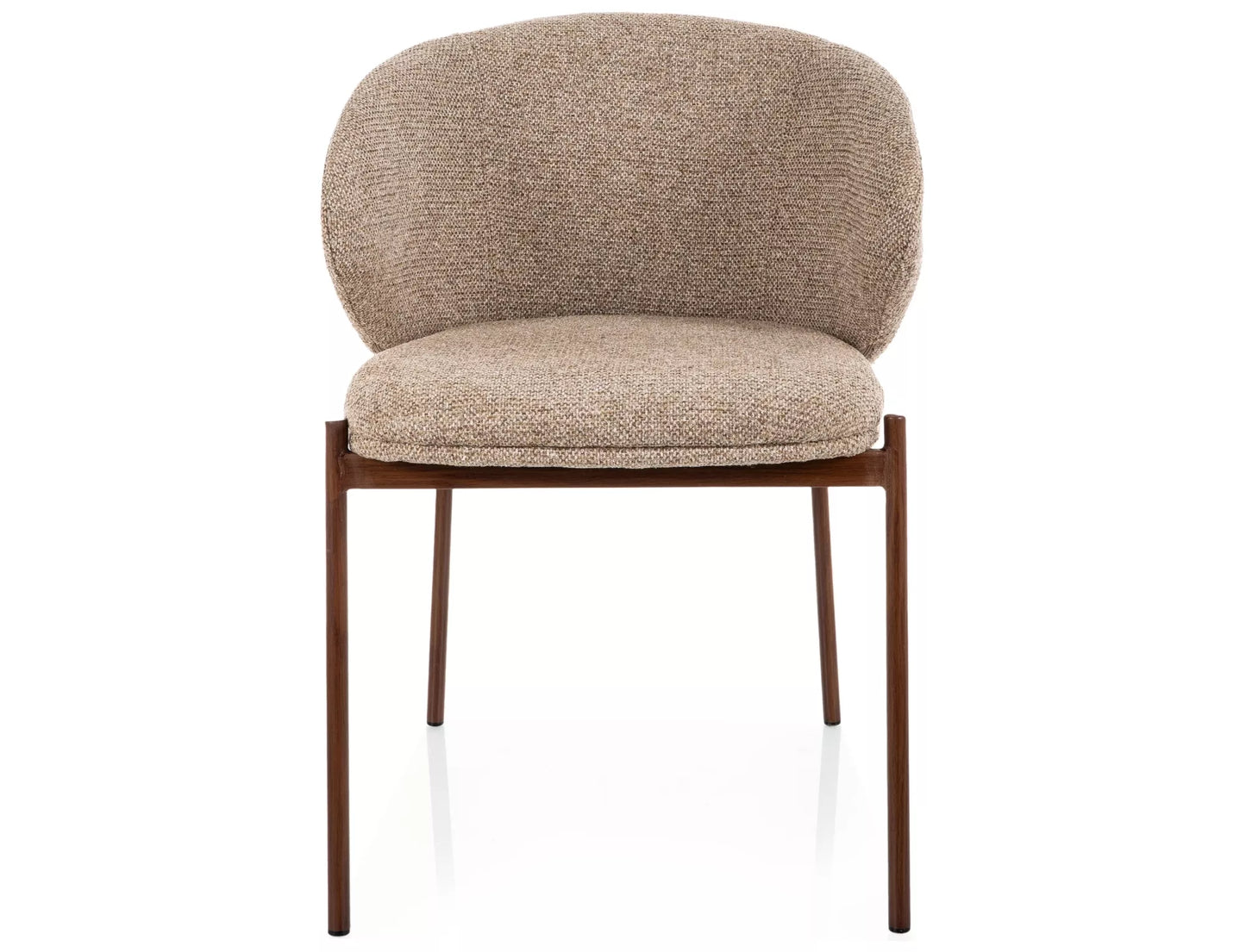 Krēsls Kiors 75/54/49 cm bēšs/rieksts