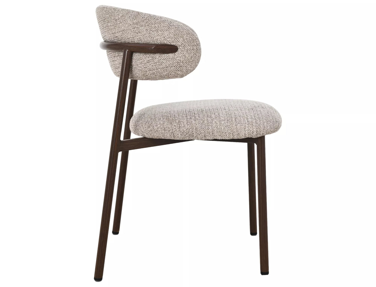 Krēsls Elts 80/56/49 cm cappuccino/rieksts
