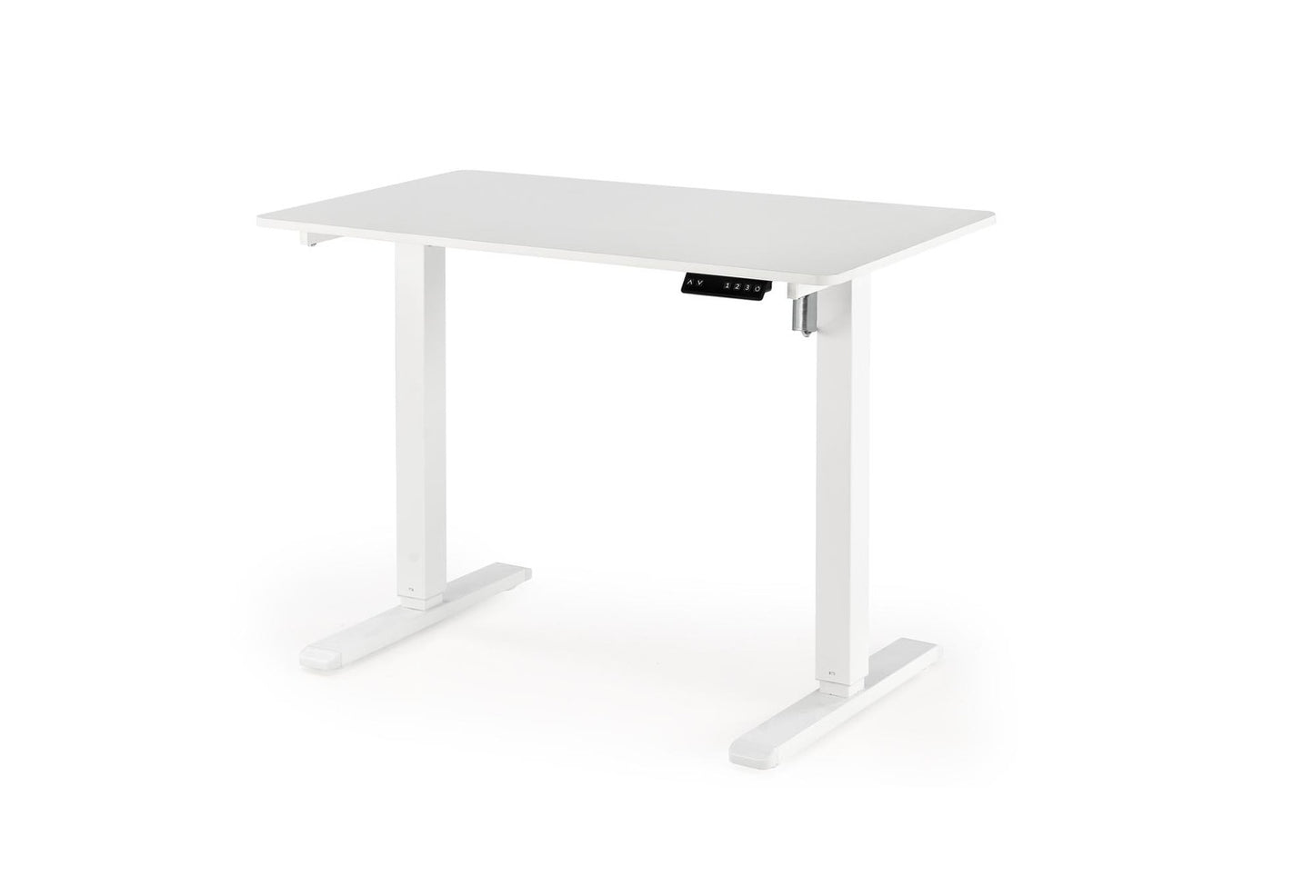 Rakstāmgalds ar augstuma regulēšanas funkciju 105/56/73-118 cm balts - N1 Home