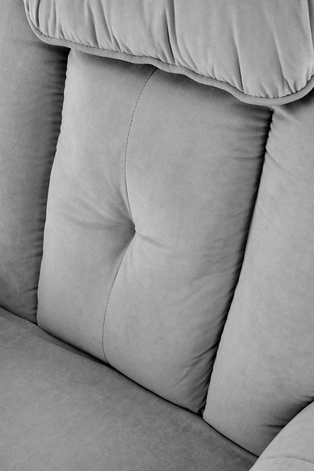 Atpūtas krēsls ar elektrisko atgāšanas funkciju Horta 97/158/53 cm pelēks