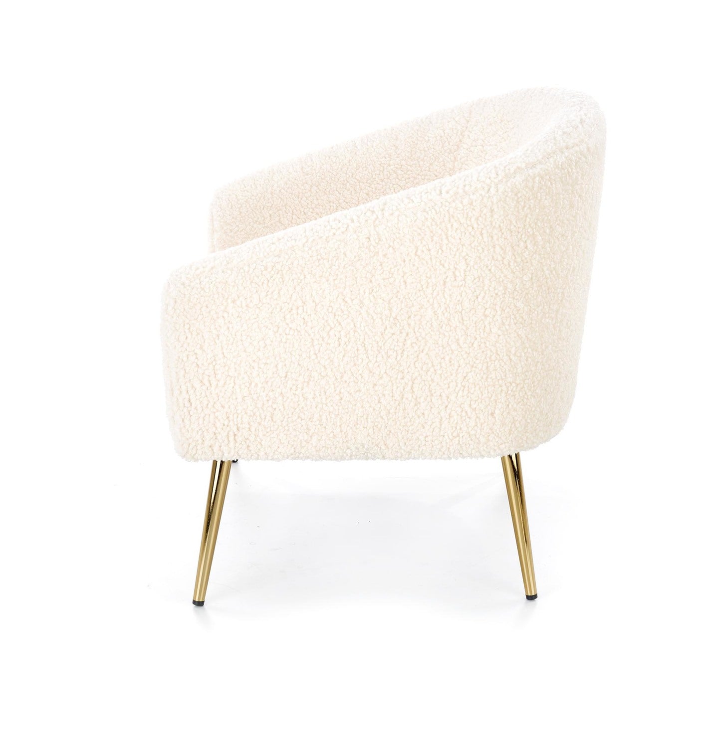 Krēsls Griti 77/67/78/45 cm krēms/zelts - N1 Home