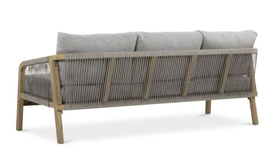 Koka dārza mēbeļu komplekts Jaco Caffe pelēks - N1 Home