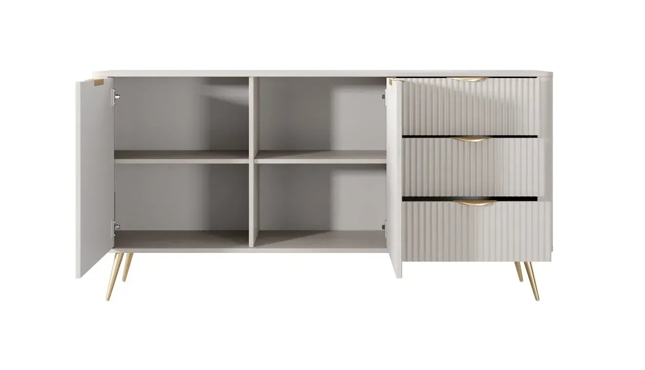 Kumode Lanti 163/81/38 cm bēšs - N1 Home