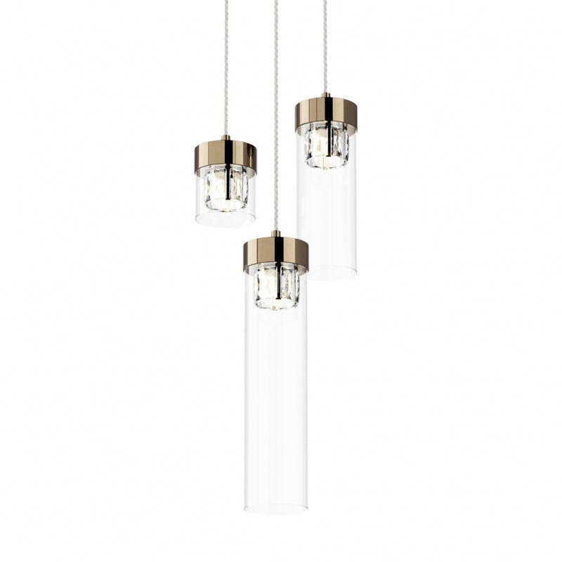 Piekaramā lampa Gemma 81/31 cm zelts