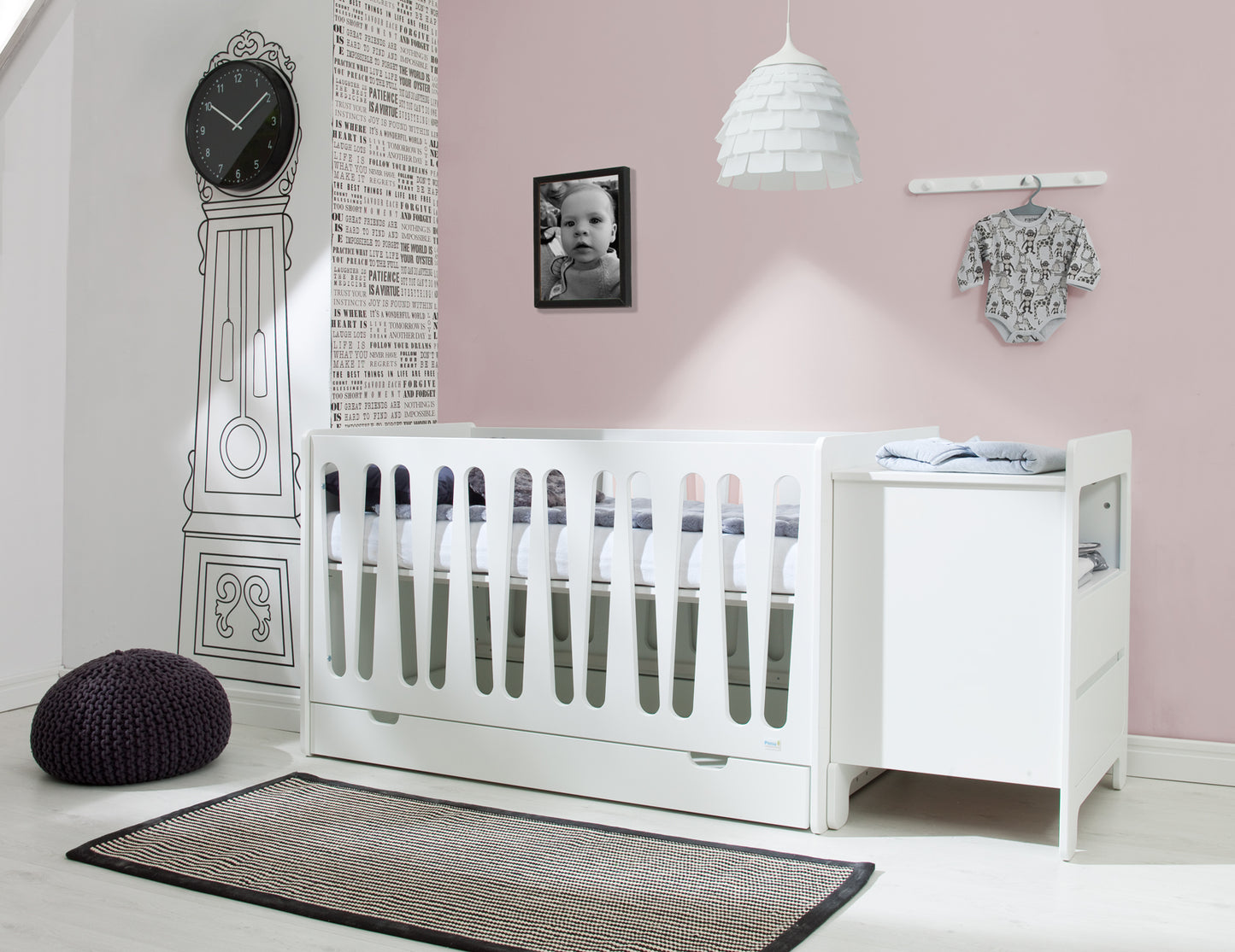 Gulta MUNI 140x70 cm balts - N1 Home