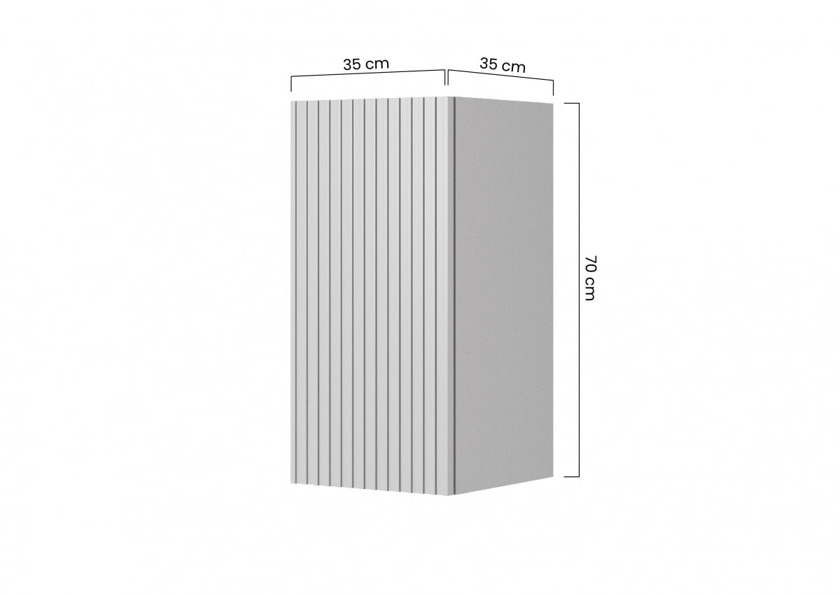Izglītnes skapis AUSTIN 35/70/35 debesjums zils - N1 Home