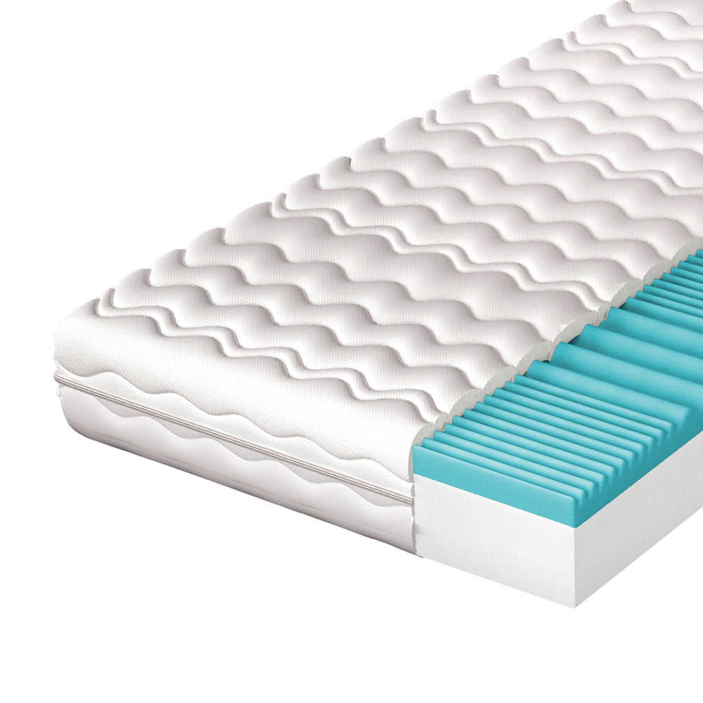 Putu matracis ar 7 cietības zonām Krost 80/90/120/140/160/180/200x200 cm - N1 Home