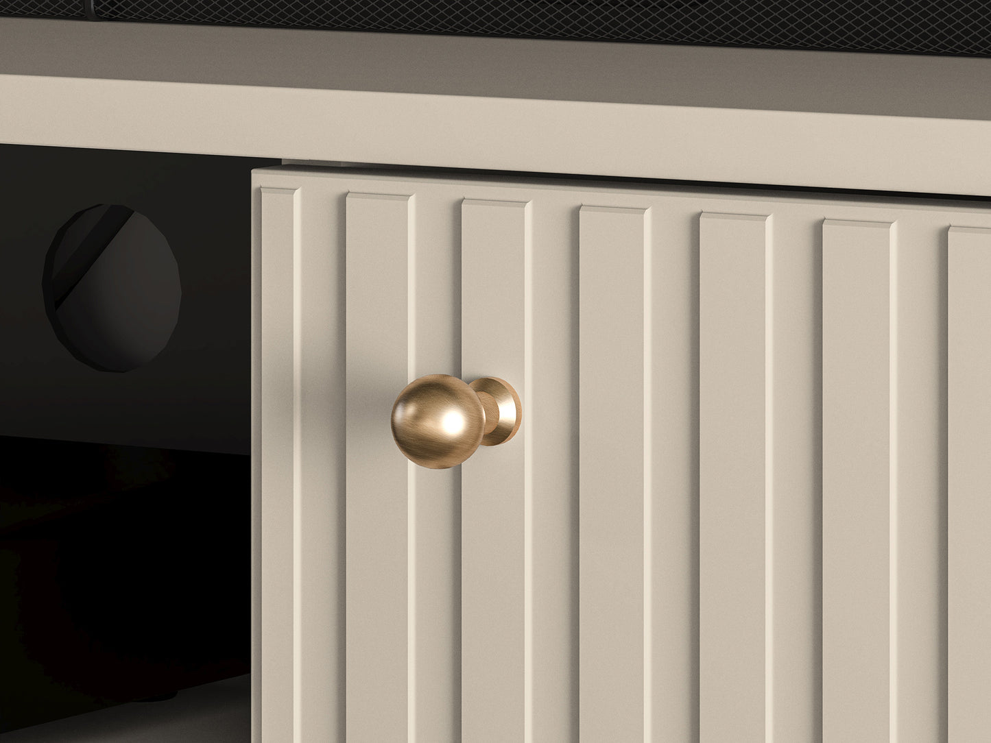 TV skapis Galeto 53/160/40 cm bēšš - N1 Home