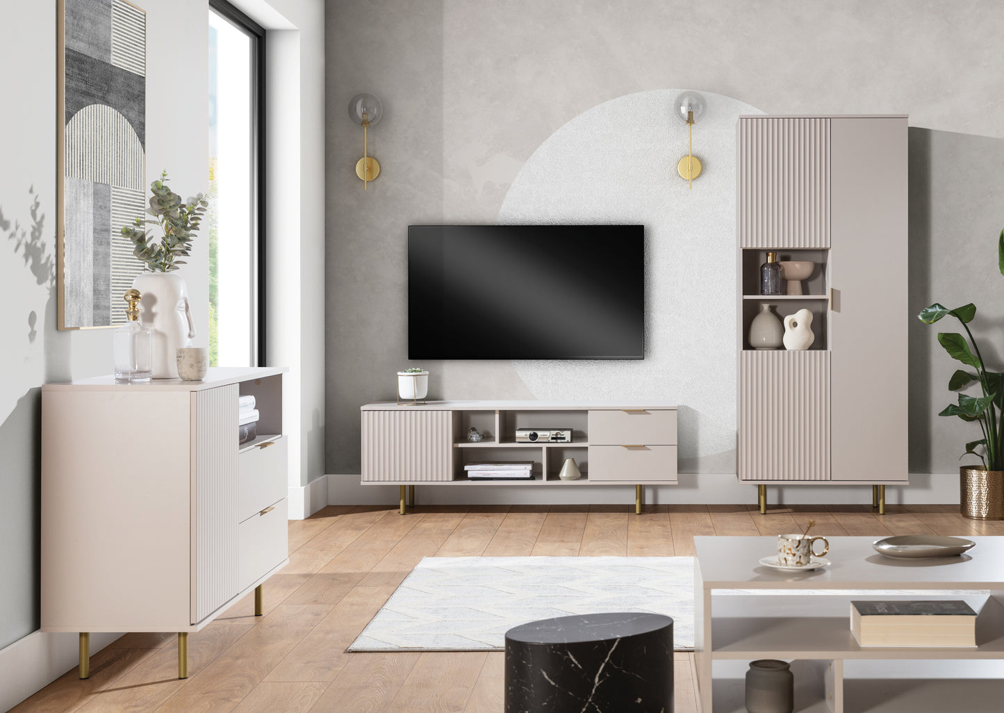 Kumode BLAZKA 107/80/41 cm kašmirs - N1 Home