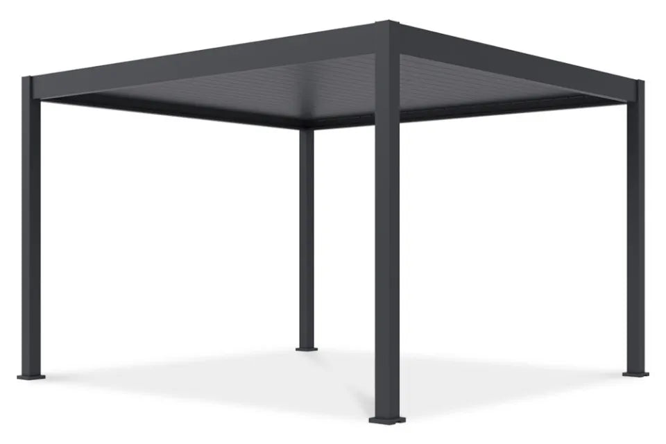 Elektriskā terases pergola Dele AUTOMATIC 3,6x4 ar LED apgaismojumu - N1 Home