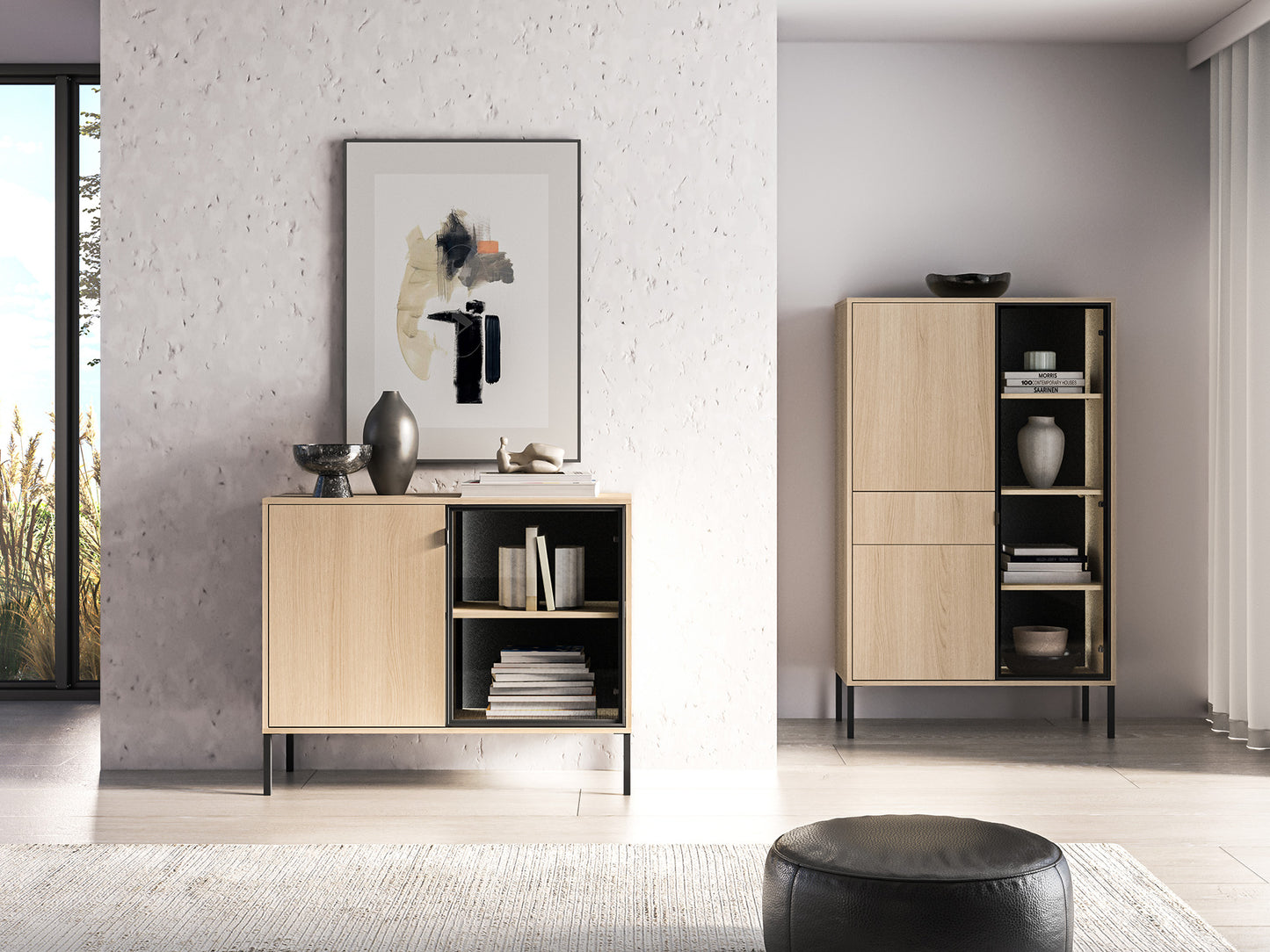 Kumode Baree 107/86/40 cm Lindberg ozols - N1 Home