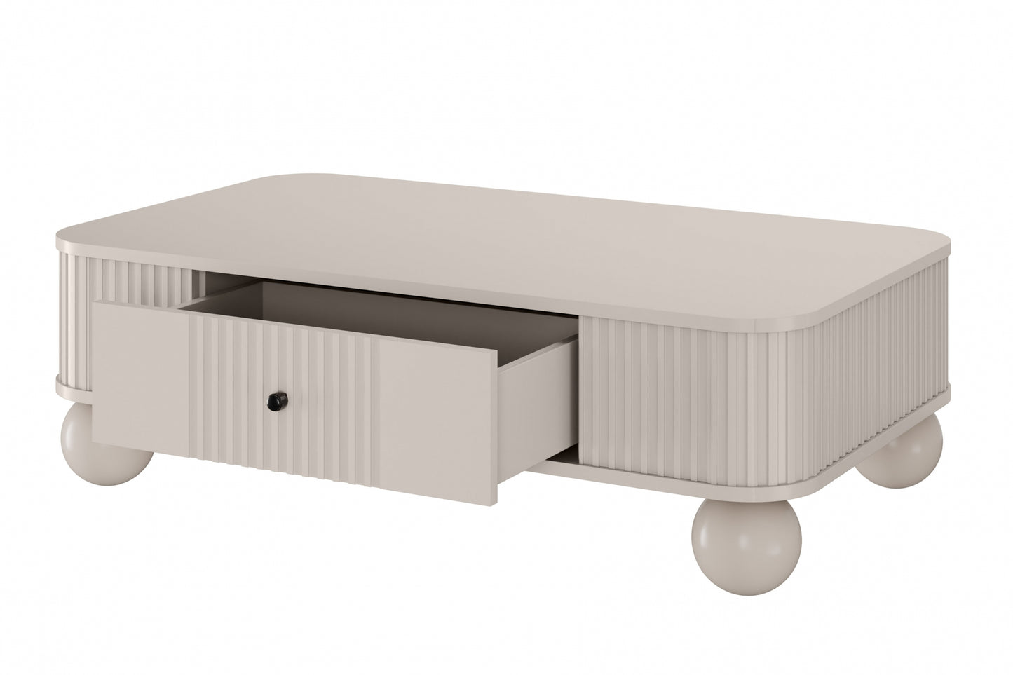 Kafijas galds Vespa 103/32/60 cm kašmirs/melns - N1 Home