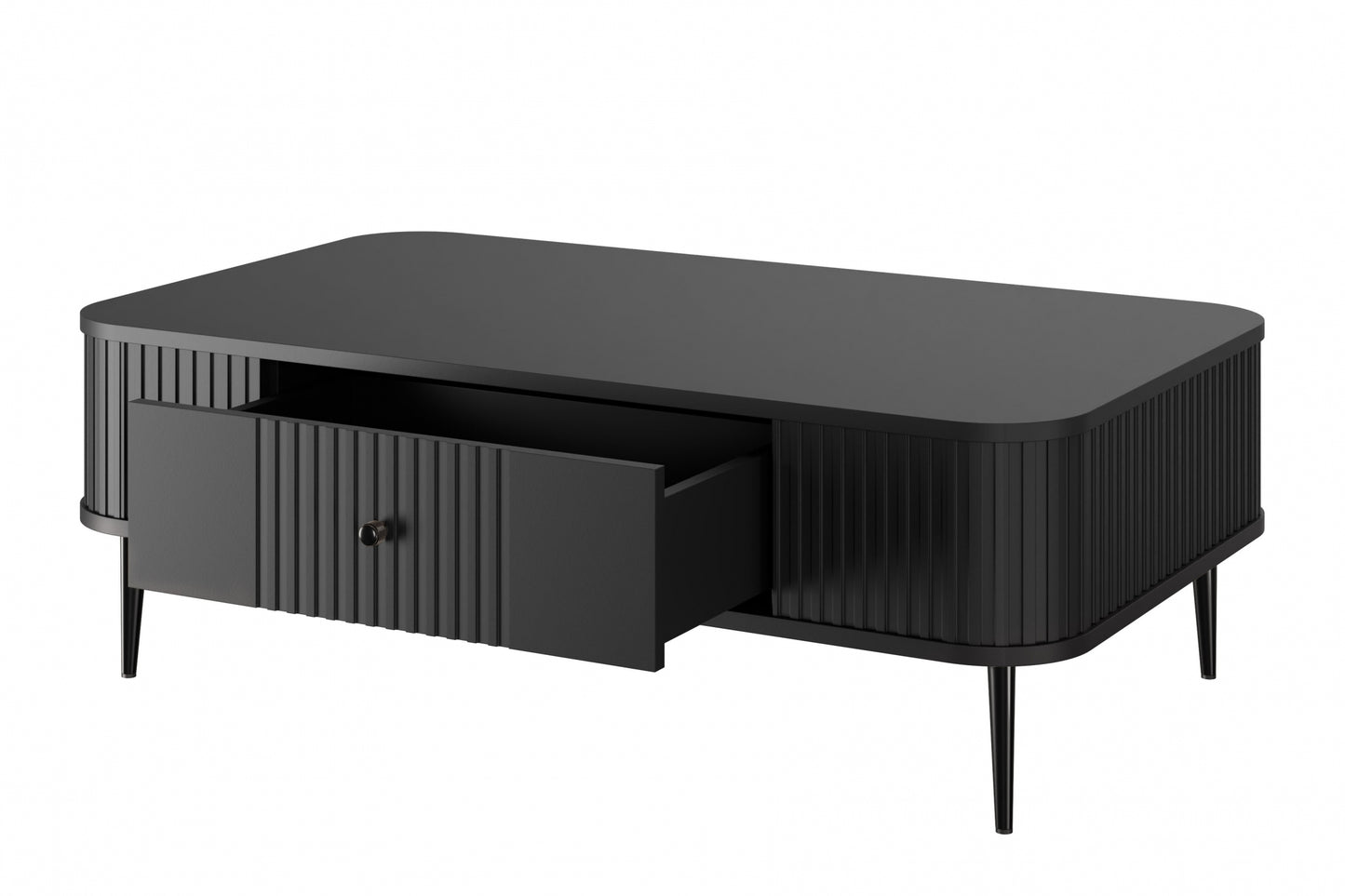 Kafijas galds Vespa 103/35/60 cm melns/melns - N1 Home