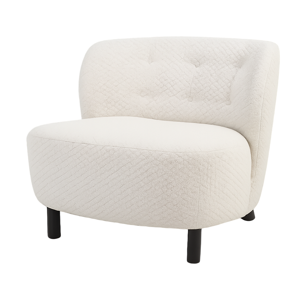 Krēsls Vever 73/83/79 cm krēms