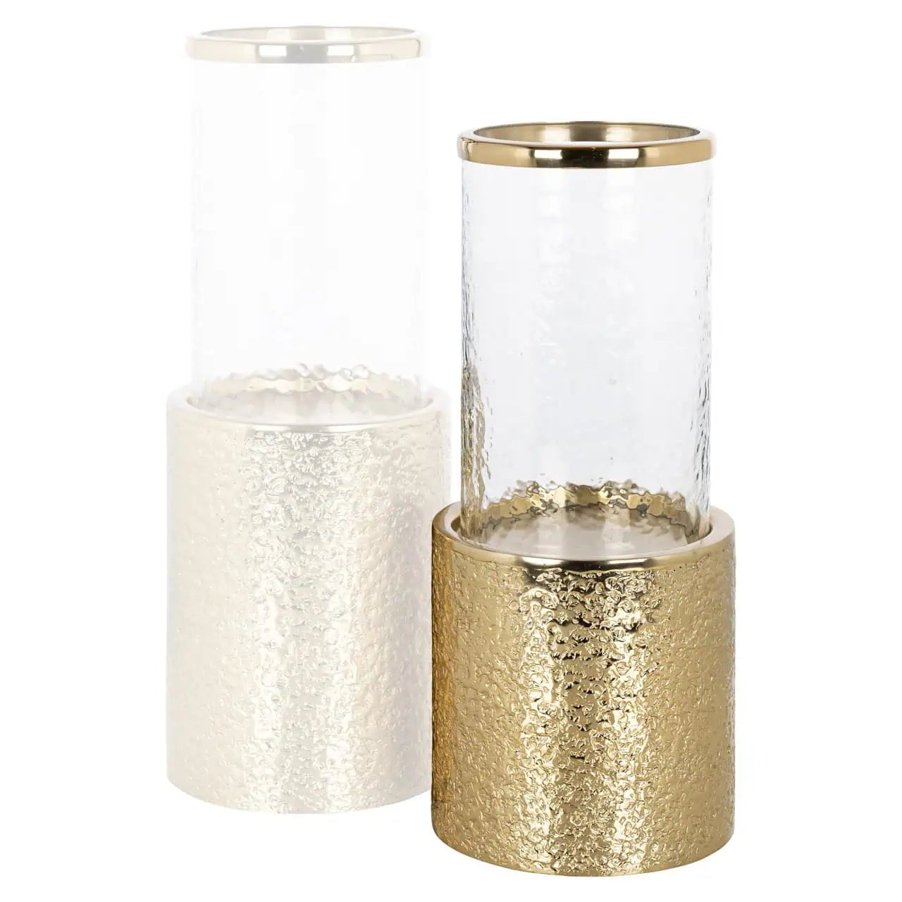 Svečturis Marlou gold small Richmond Interiors 35.5/15/15 cm zelts - N1 Home