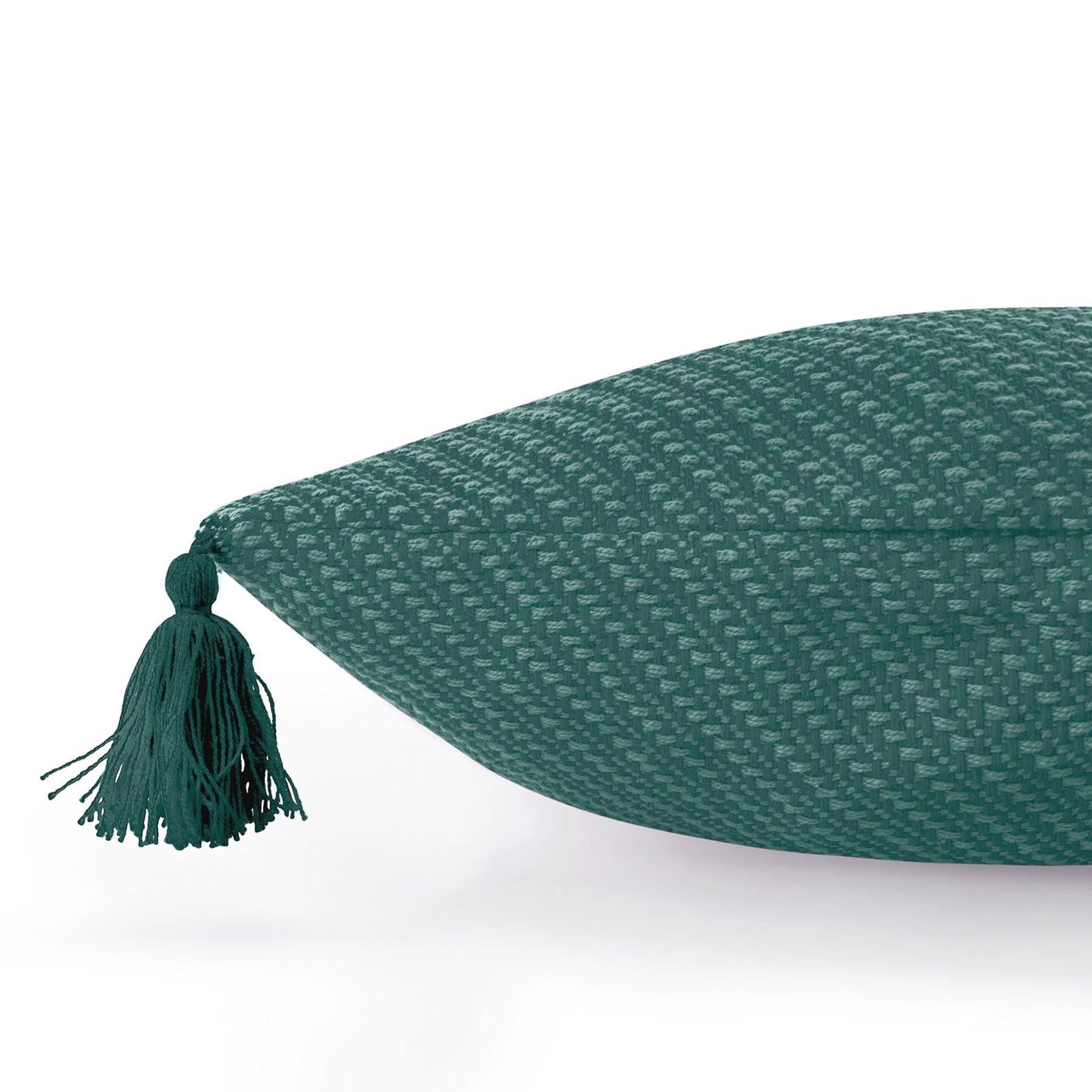 MORRIS spilvendrāna ar bārkstīm zaļa 45x45 cm - N1 Home